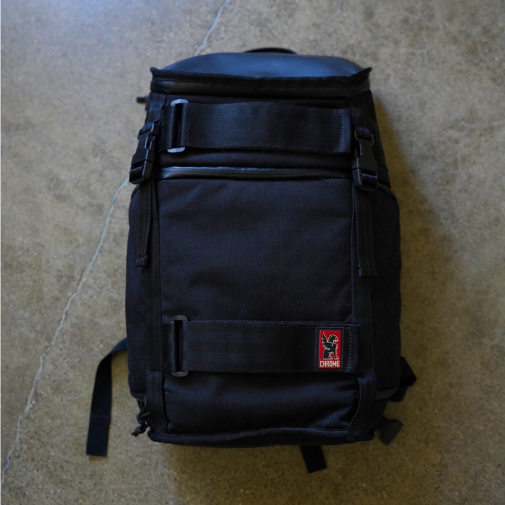 Chrome Niko 2.0 Camera Backpack in Black